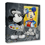 Mickey Mouse Art Mickey Mouse Art Mickey Paints Mickey (SN)